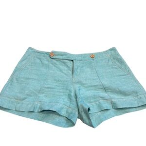 LOFT Mint Green Shorts size 4